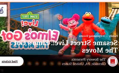 Sesame Street Live: Elmo's Got The Moves