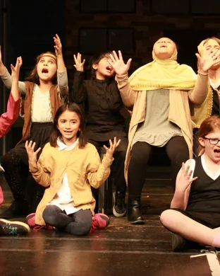 Holes theatre performance